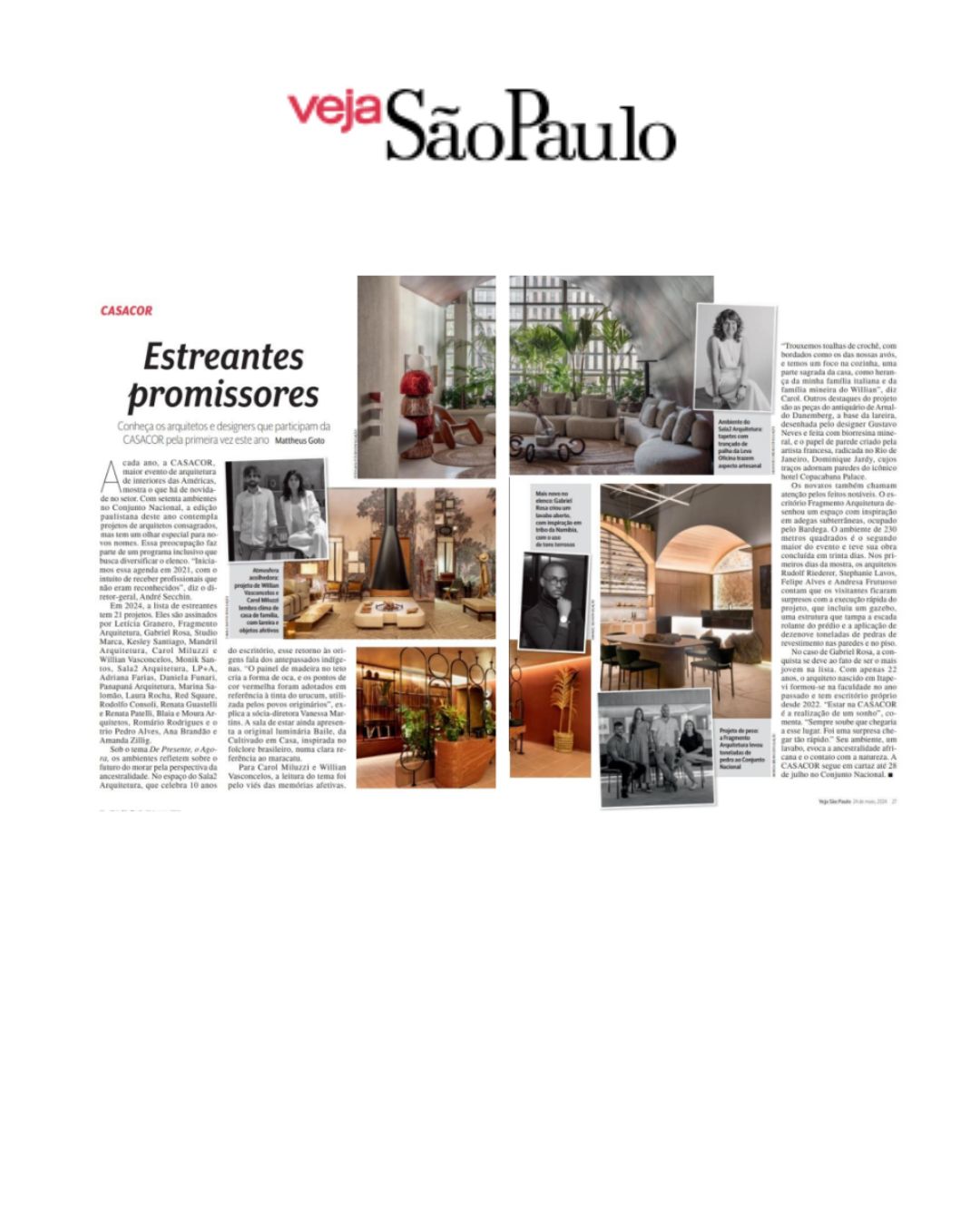 Capa — Veja São Paulo – Revista Impressa